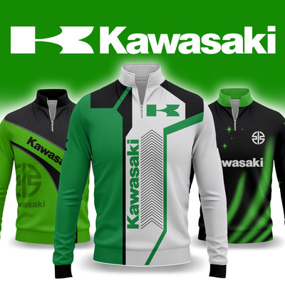Kawasaki Quarter-zip Pullover