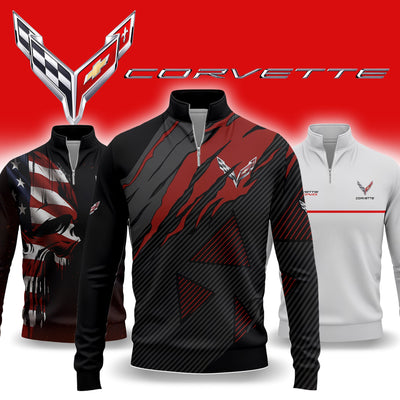 Corvette Quarter-zip Pullover