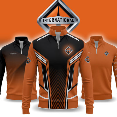 International Trucks Quarter-zip Pullover