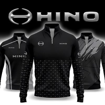 Hino Motors Quarter-zip Pullover