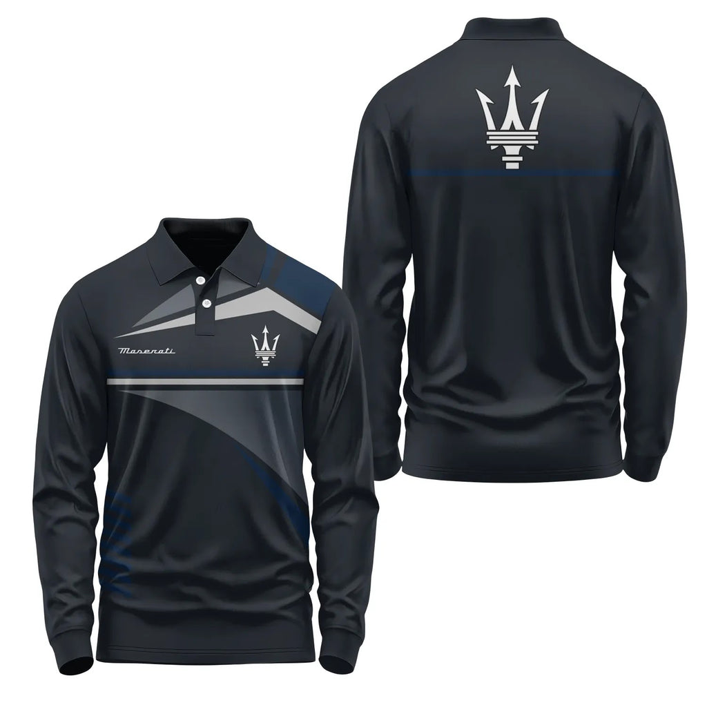 Maserati Long Sleeve Polo SC067