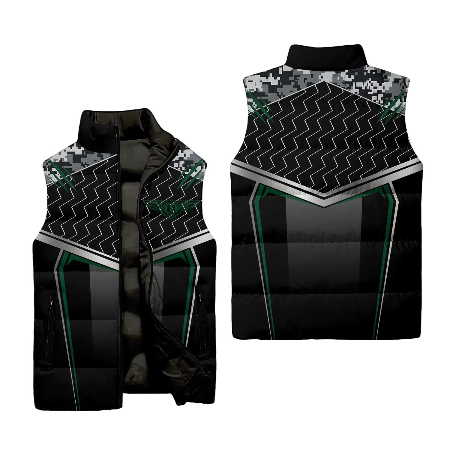 Bentley Sleeveless Puffer Jacket SC115