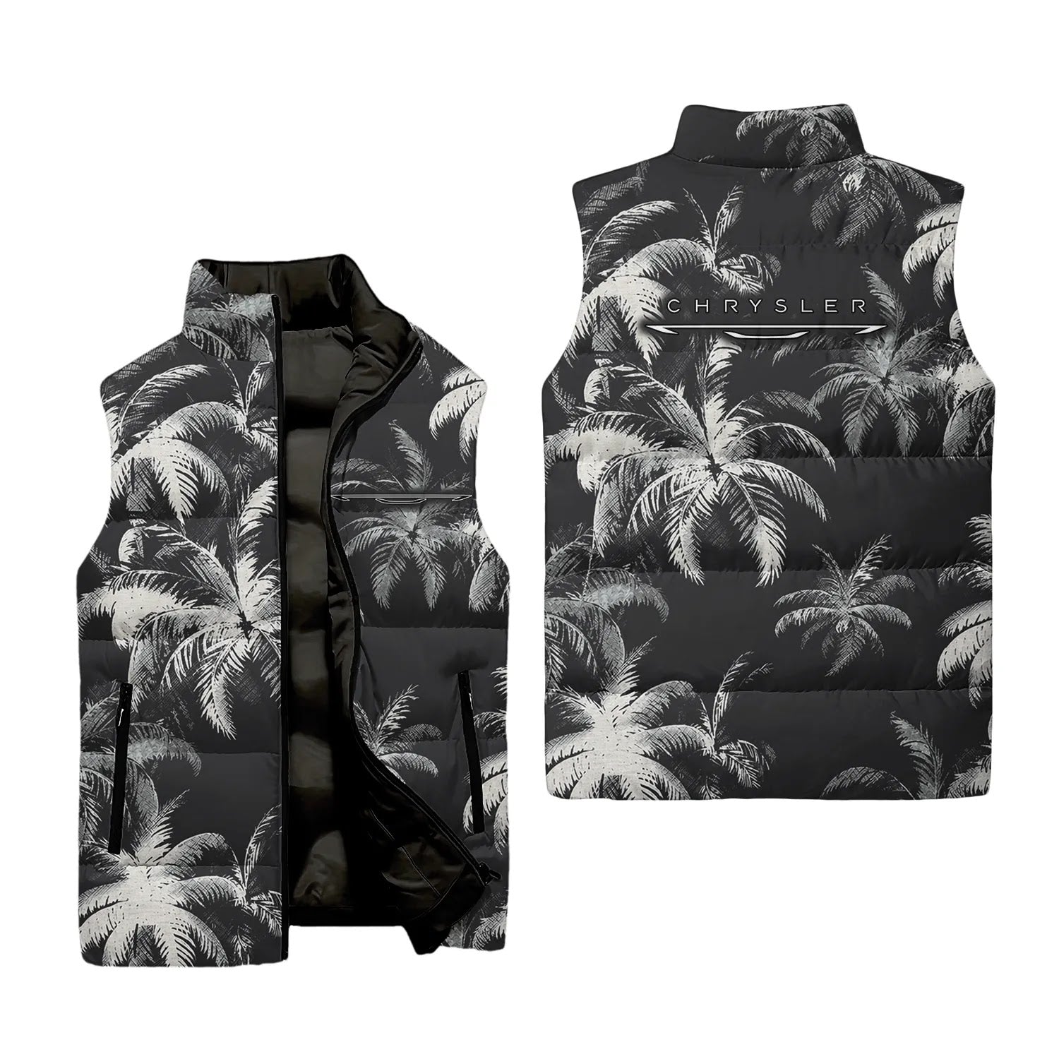 Chrysler Sleeveless Puffer Jacket SC112