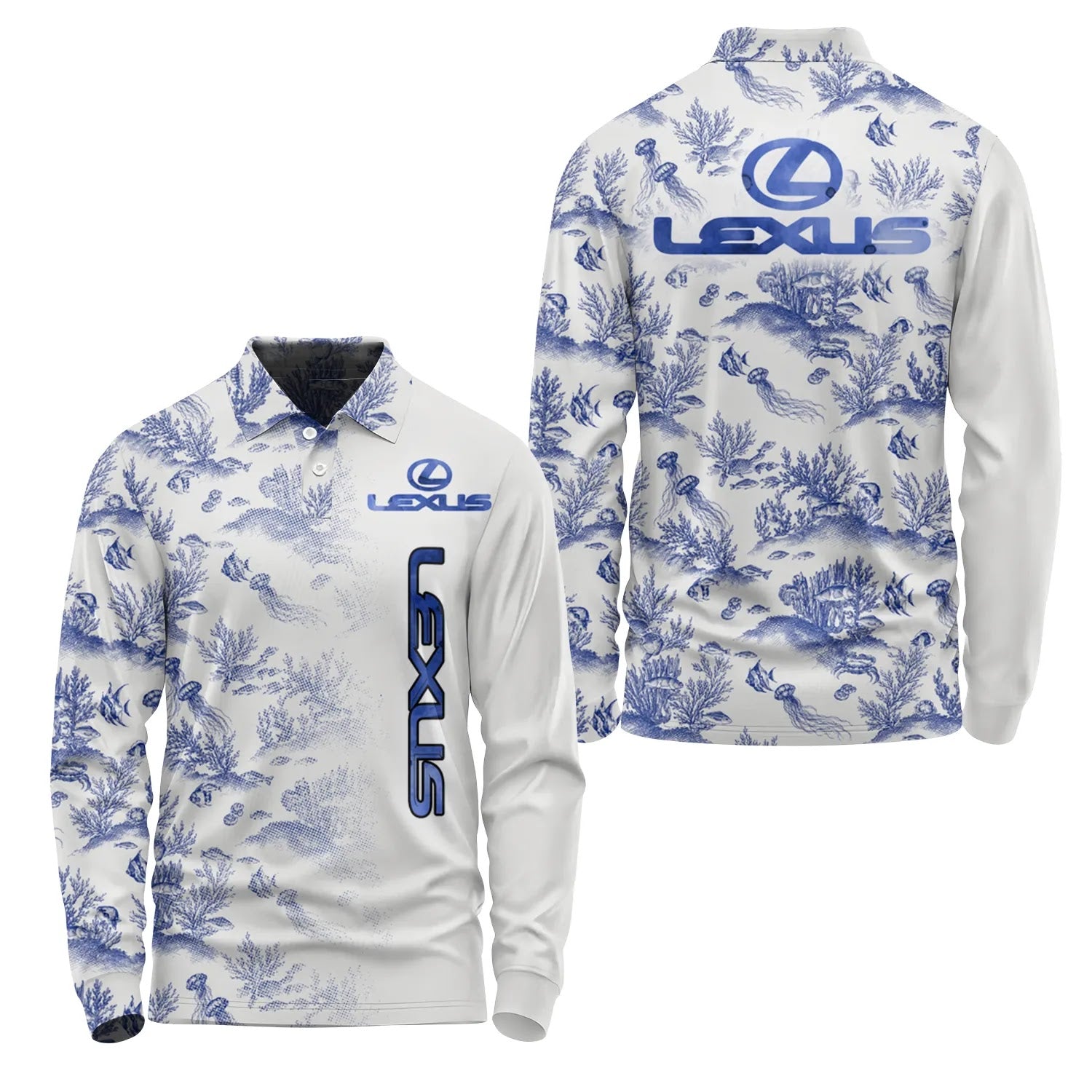 Lexus Long Sleeve Polo SHW009
