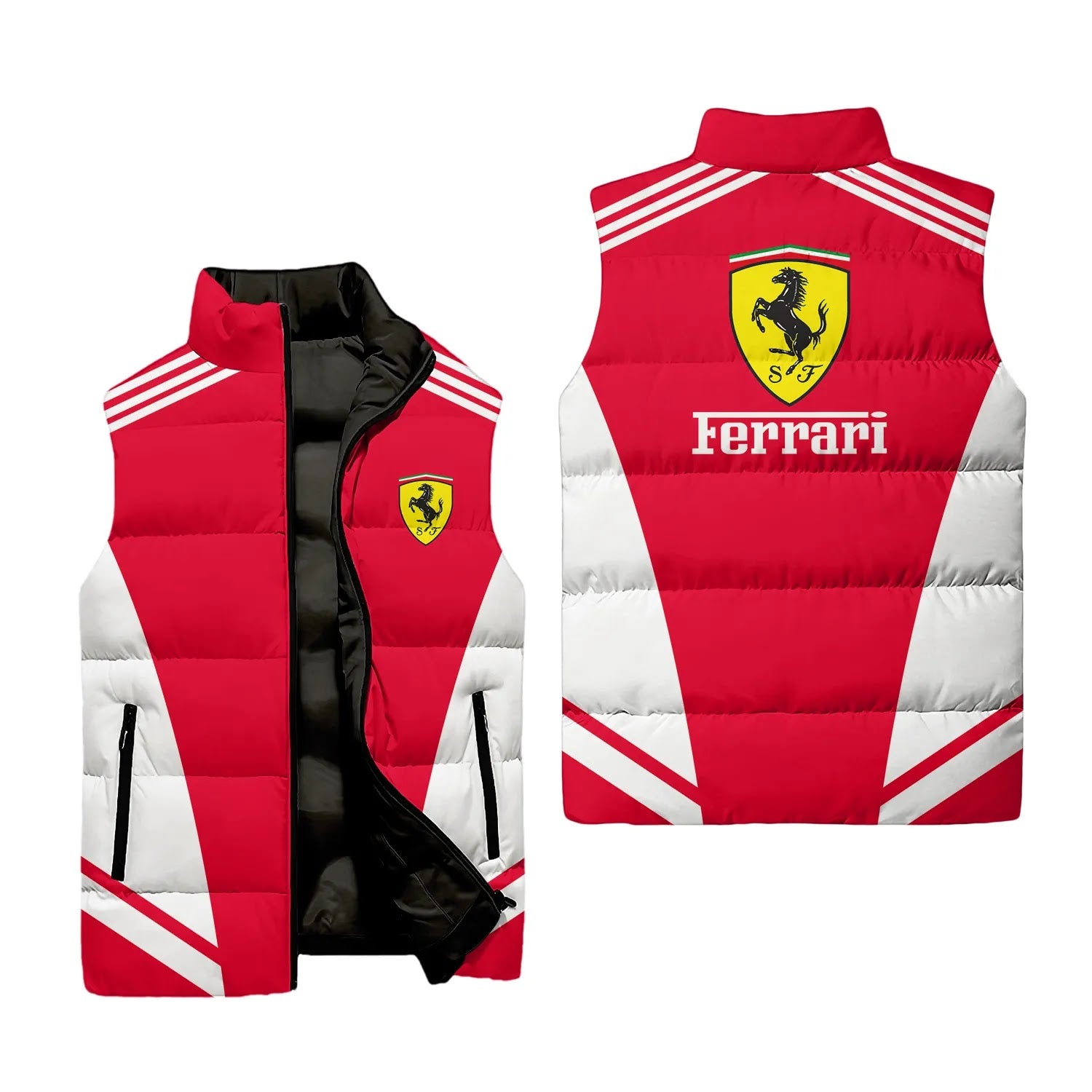 Ferrari Sleeveless Puffer Jacket SC092