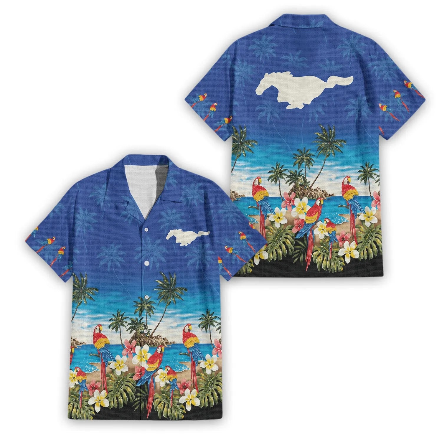 Ford Mustang Premium Hawaiian Shirt SHW005