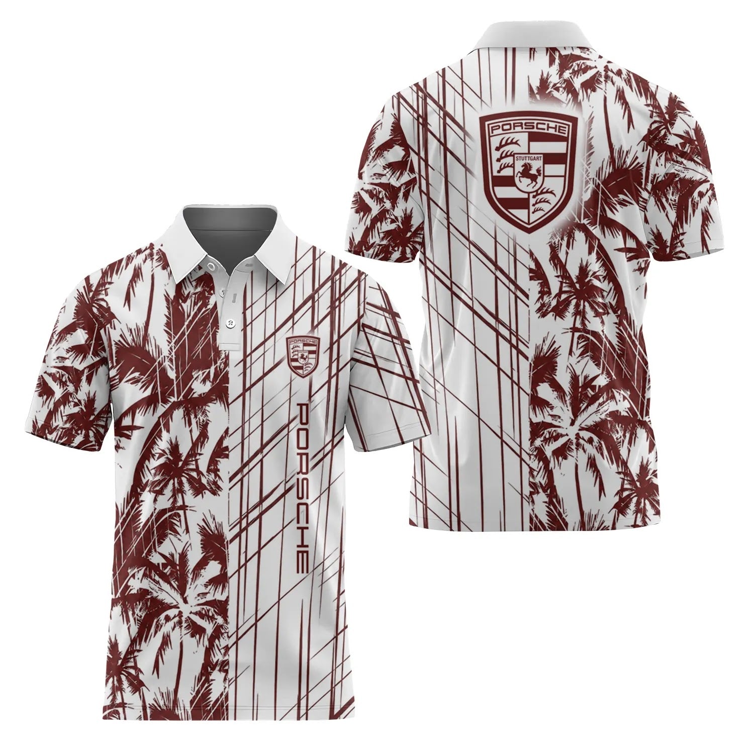 Porsche Short Sleeve Polo SHW041