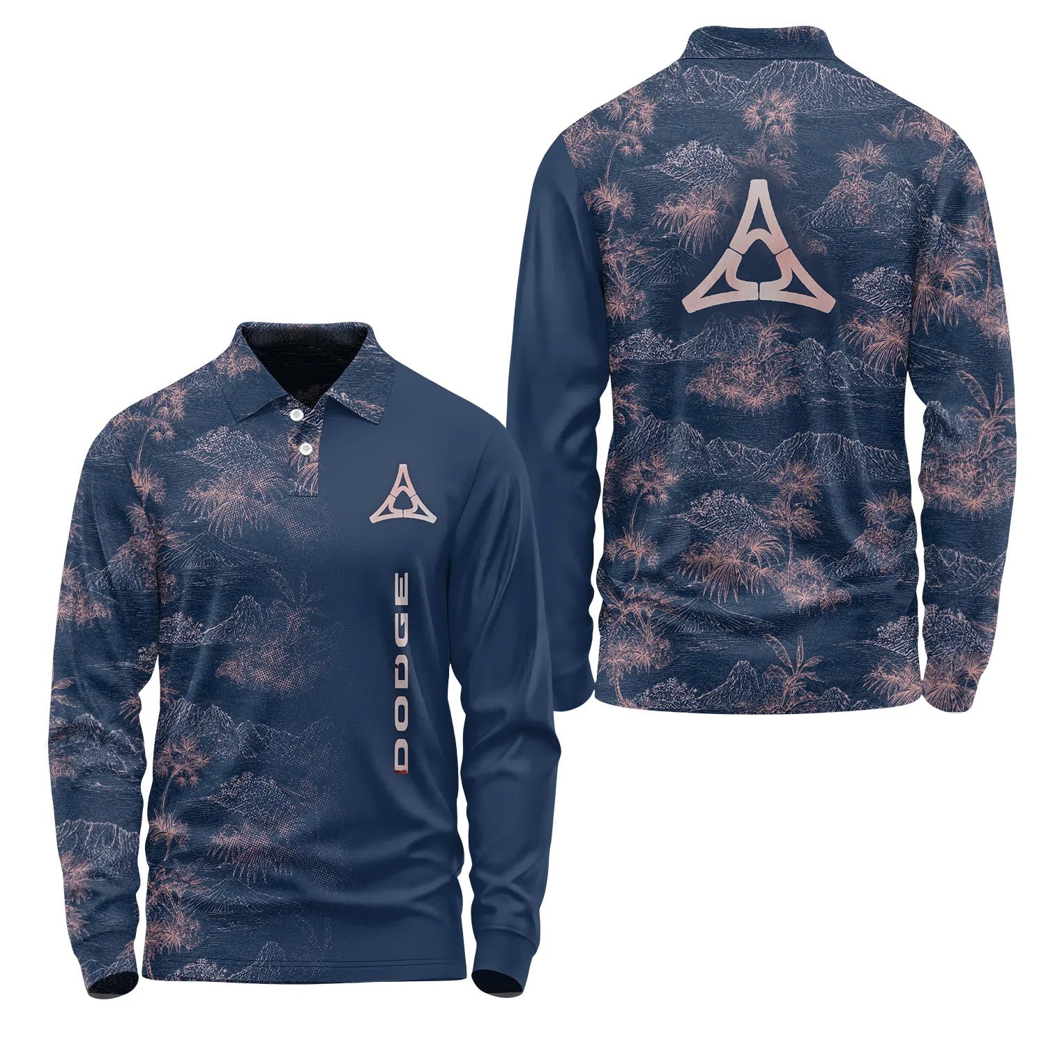 Dodge Long Sleeve Polo SHW007