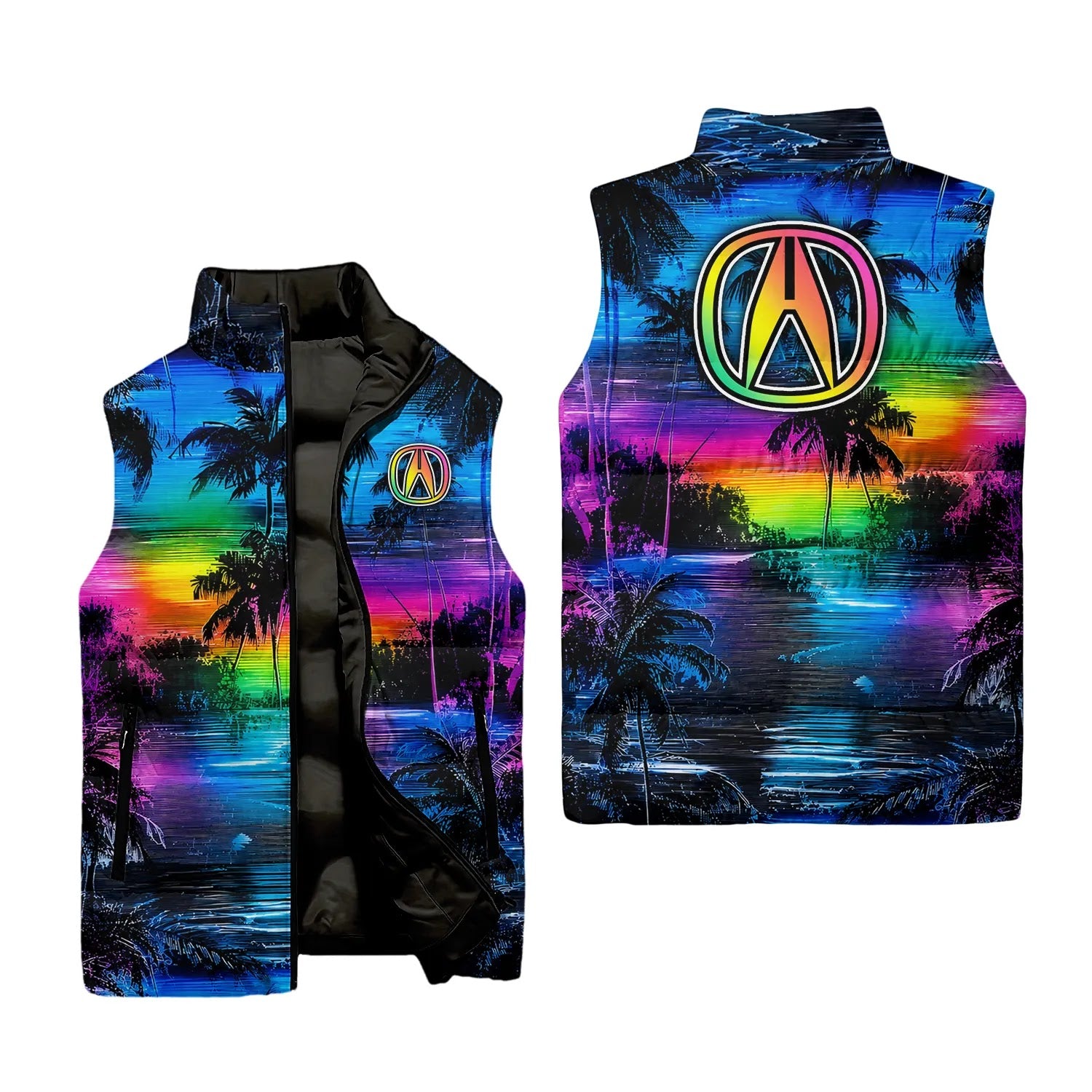 Acura Sleeveless Puffer Jacket SHW055