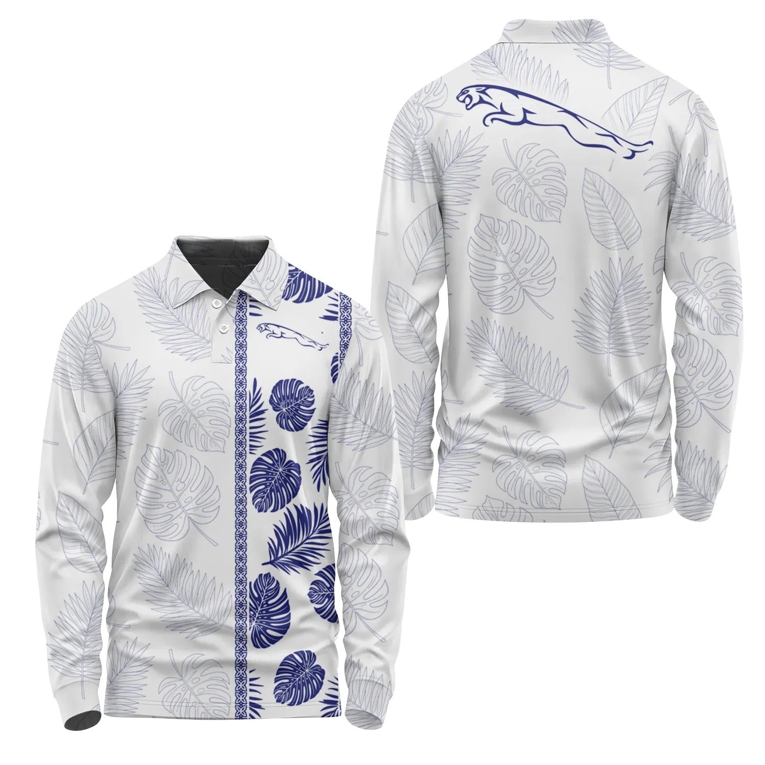 Jaguar Long Sleeve Polo SHW023