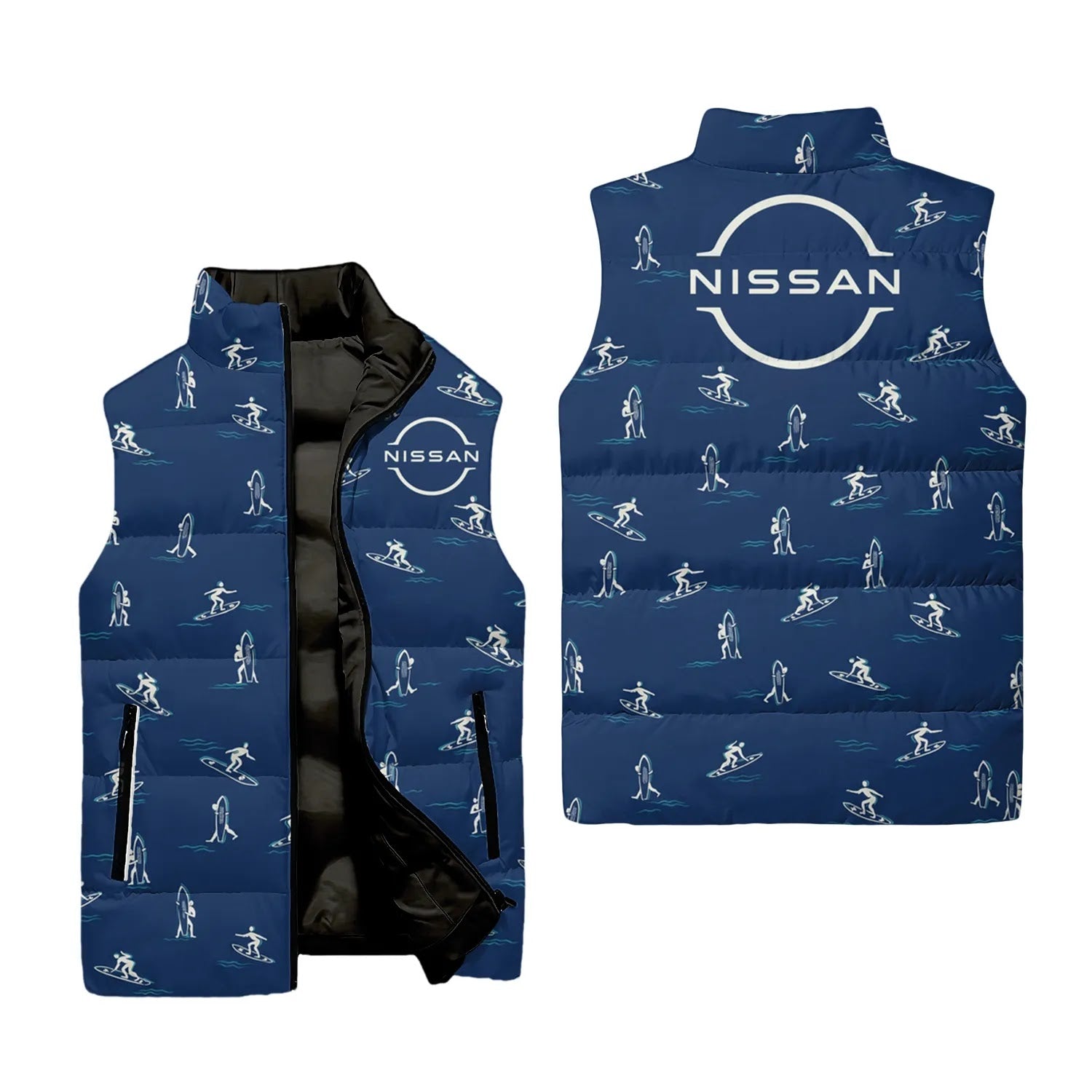 Nissan Sleeveless Puffer Jacket SHW011