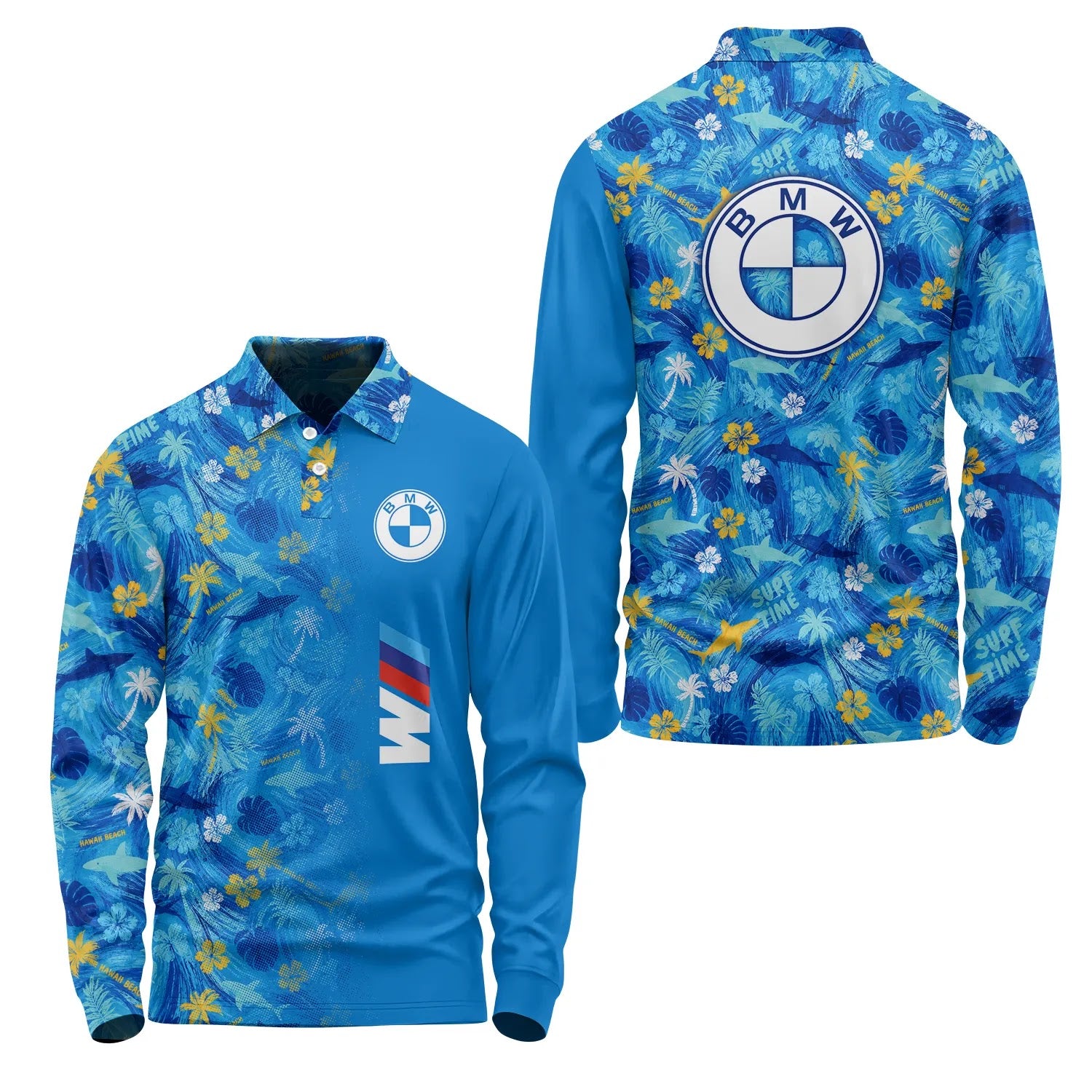 BMW Long Sleeve Polo SHW027