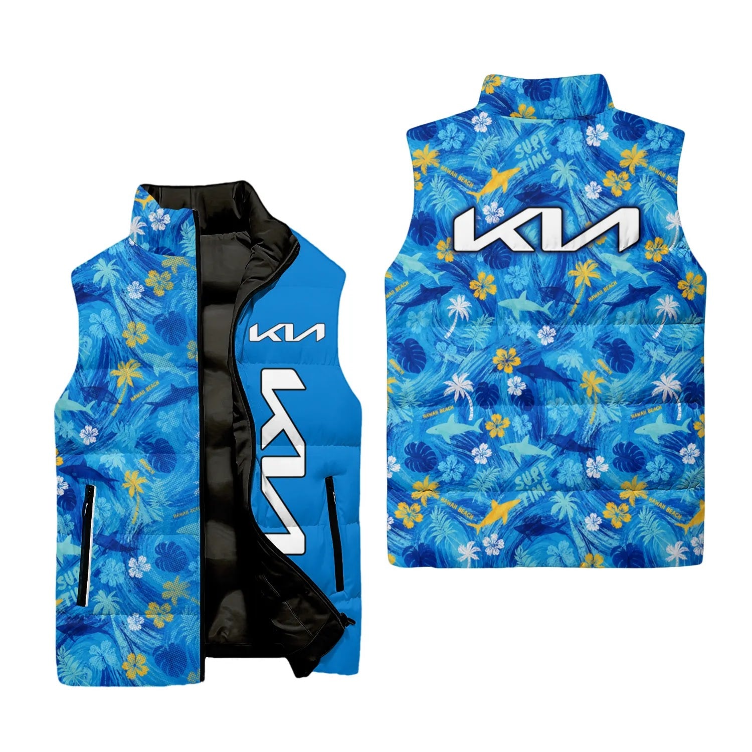 Kia Sleeveless Puffer Jacket SHW027