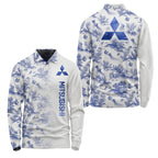 Mitsubishi Long Sleeve Polo SHW009