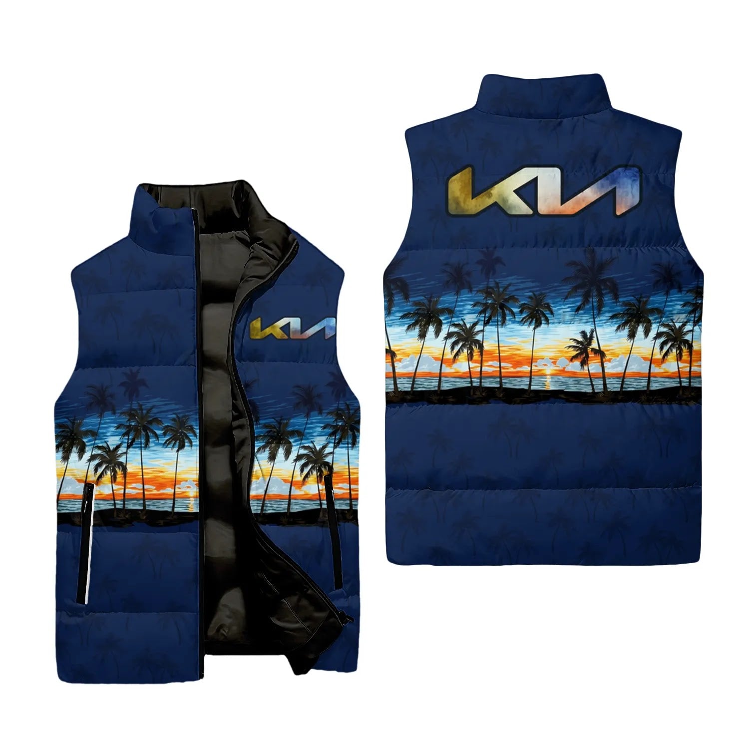 Kia Sleeveless Puffer Jacket SHW017