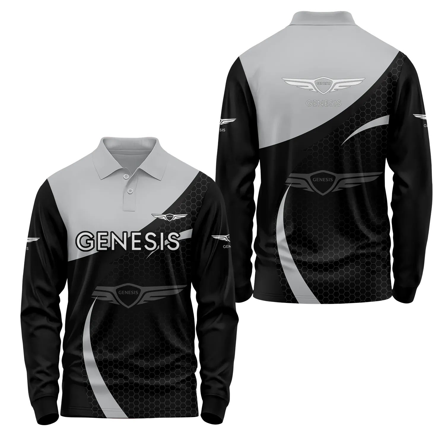 Genesis Long Sleeve Polo SC038