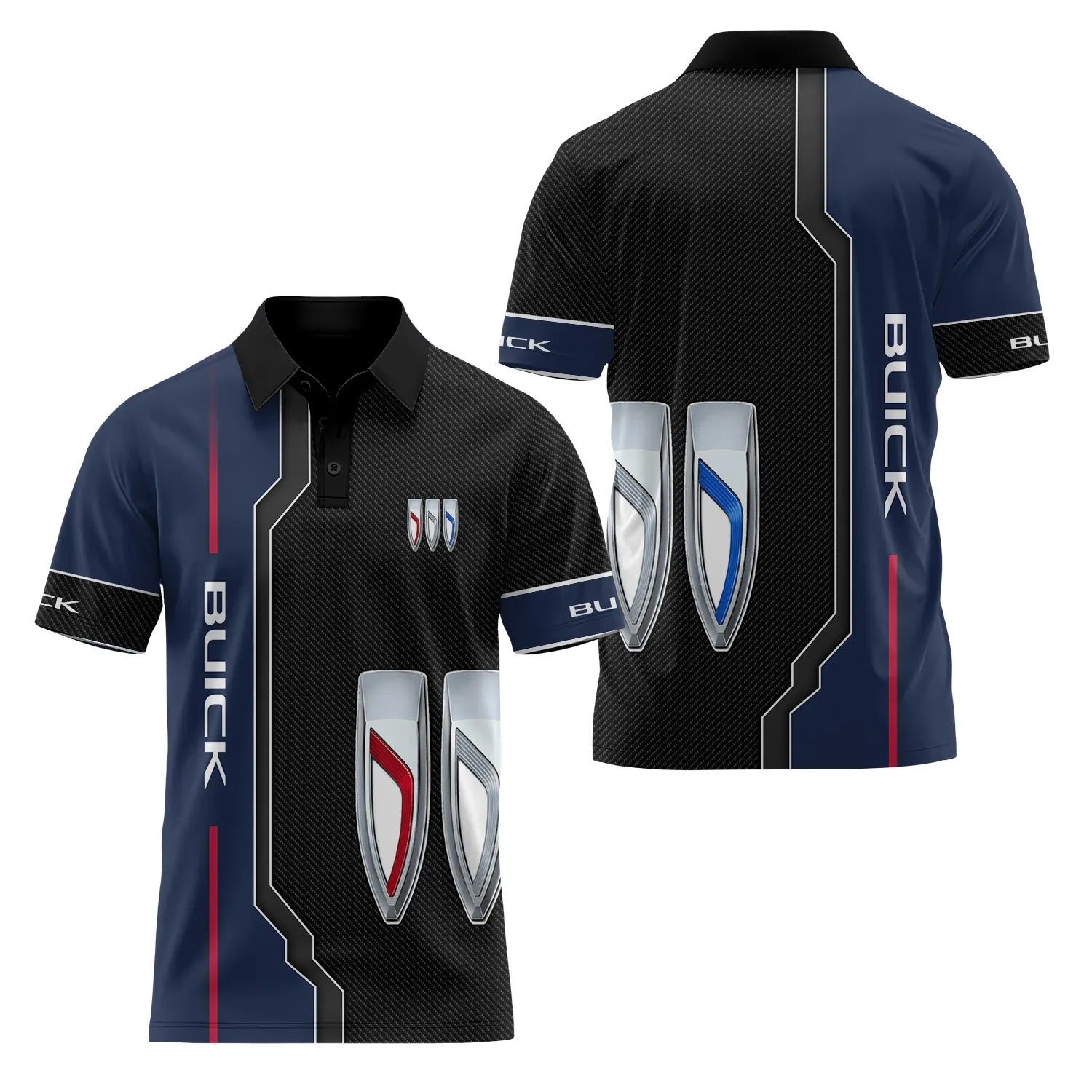 Buick Short Sleeve Polo SC042