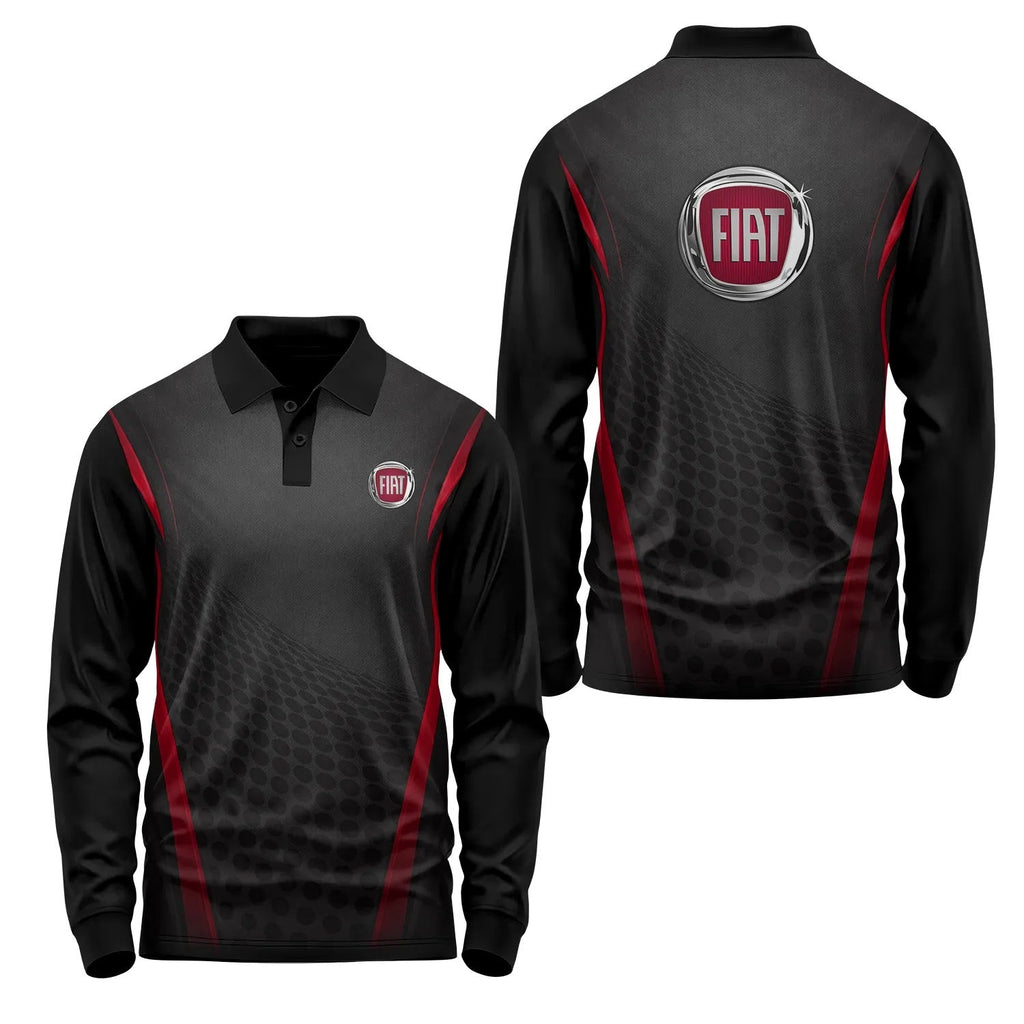 Fiat Long Sleeve Polo SC056