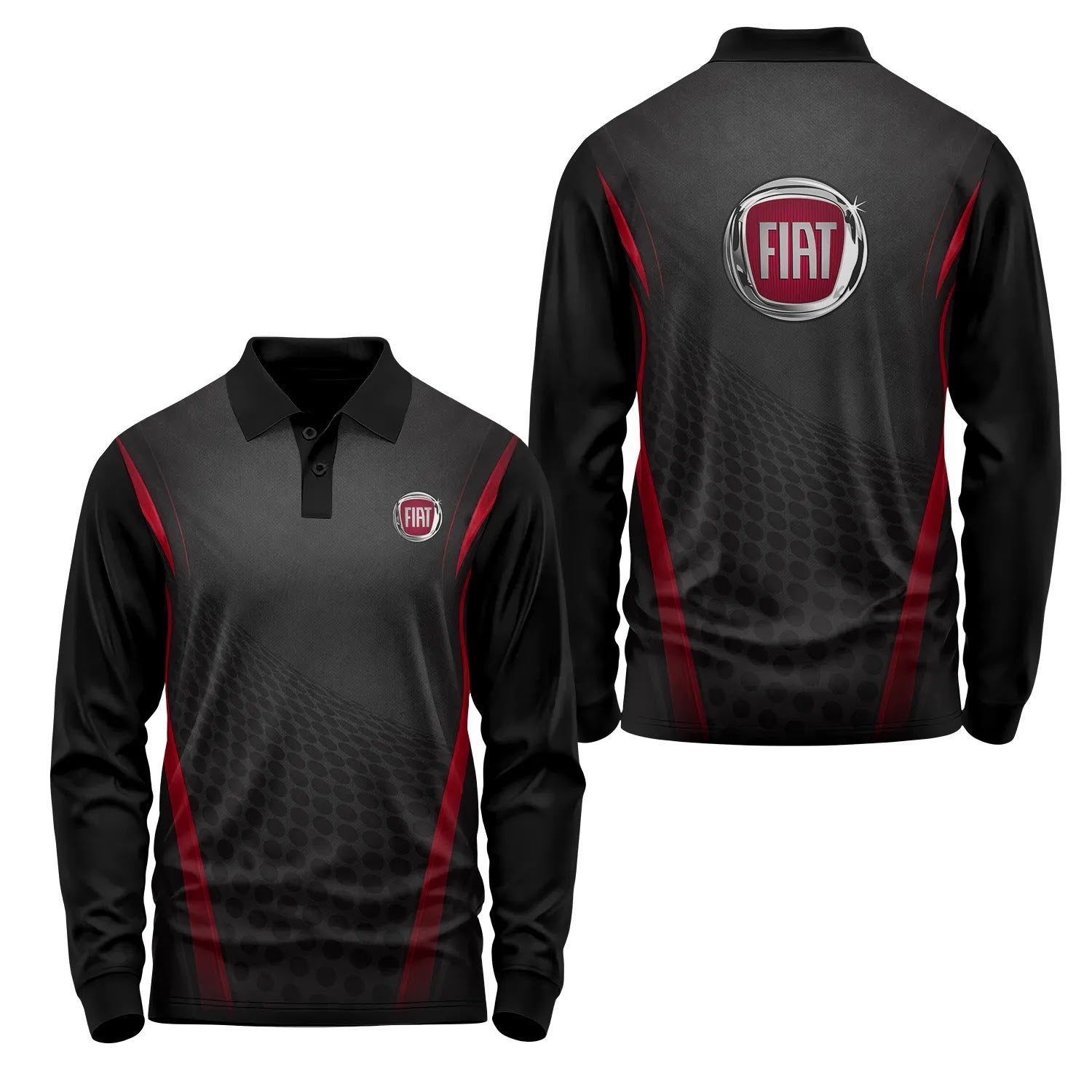 Fiat Long Sleeve Polo SC056