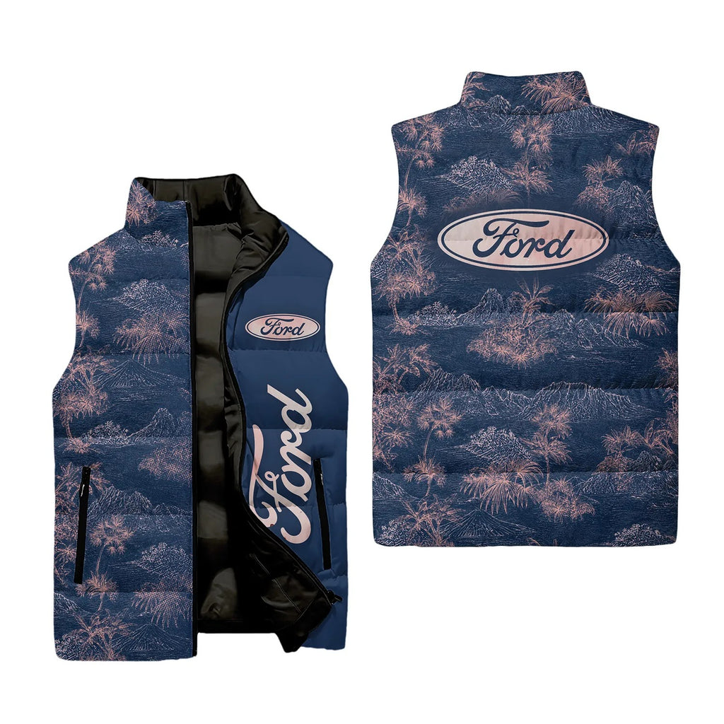 Ford Sleeveless Puffer Jacket SHW007