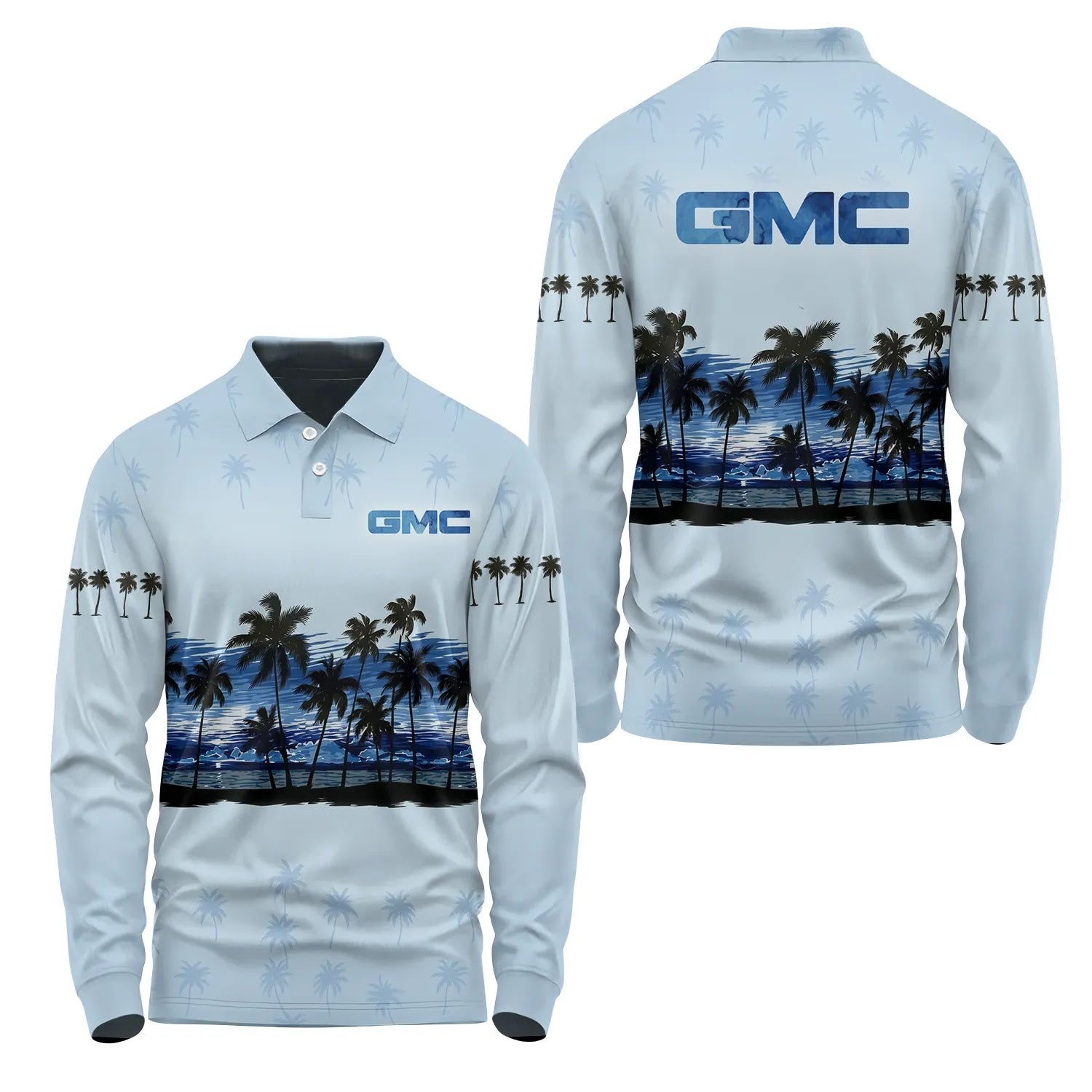 GMC Long Sleeve Polo SHW016