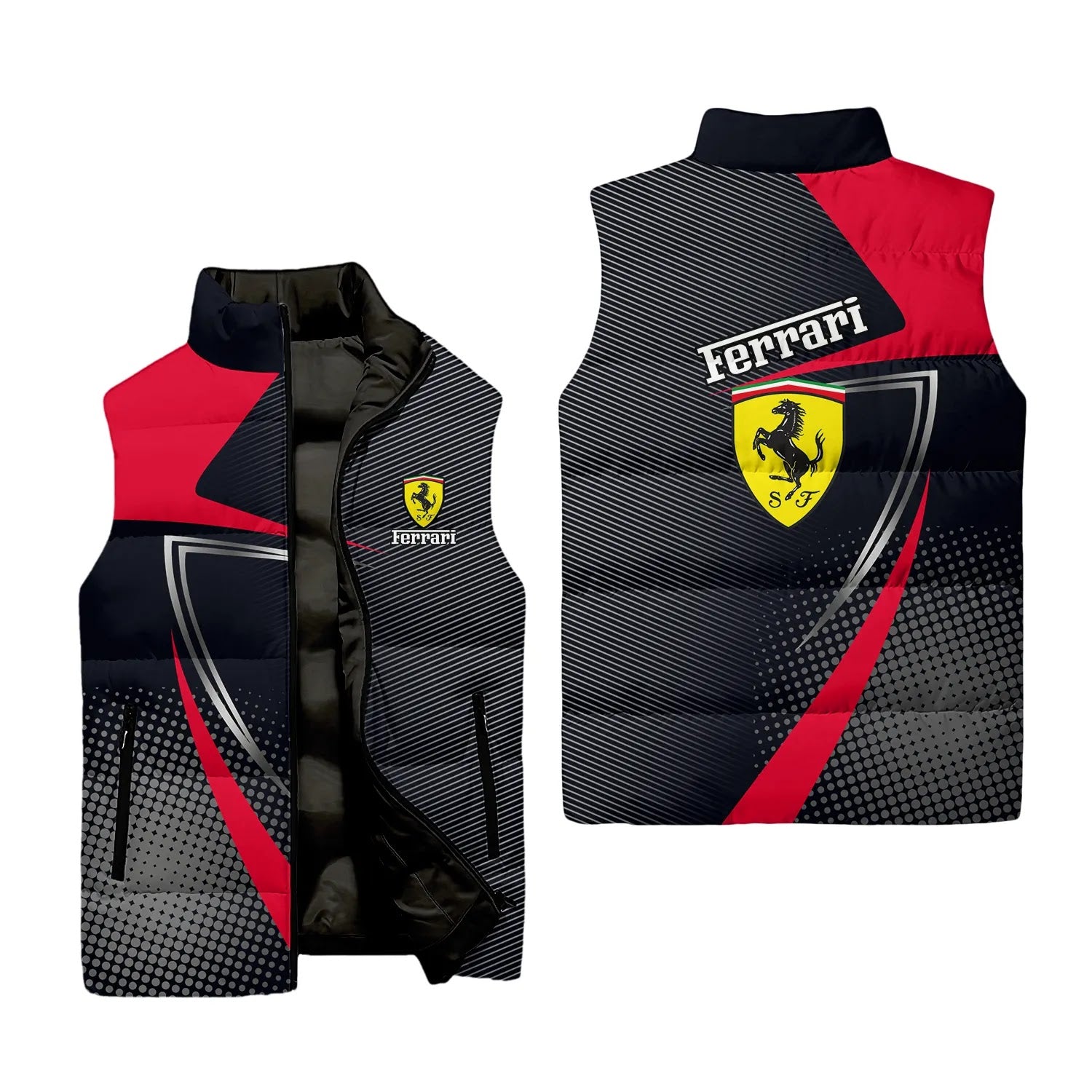Ferrari Sleeveless Puffer Jacket SC059