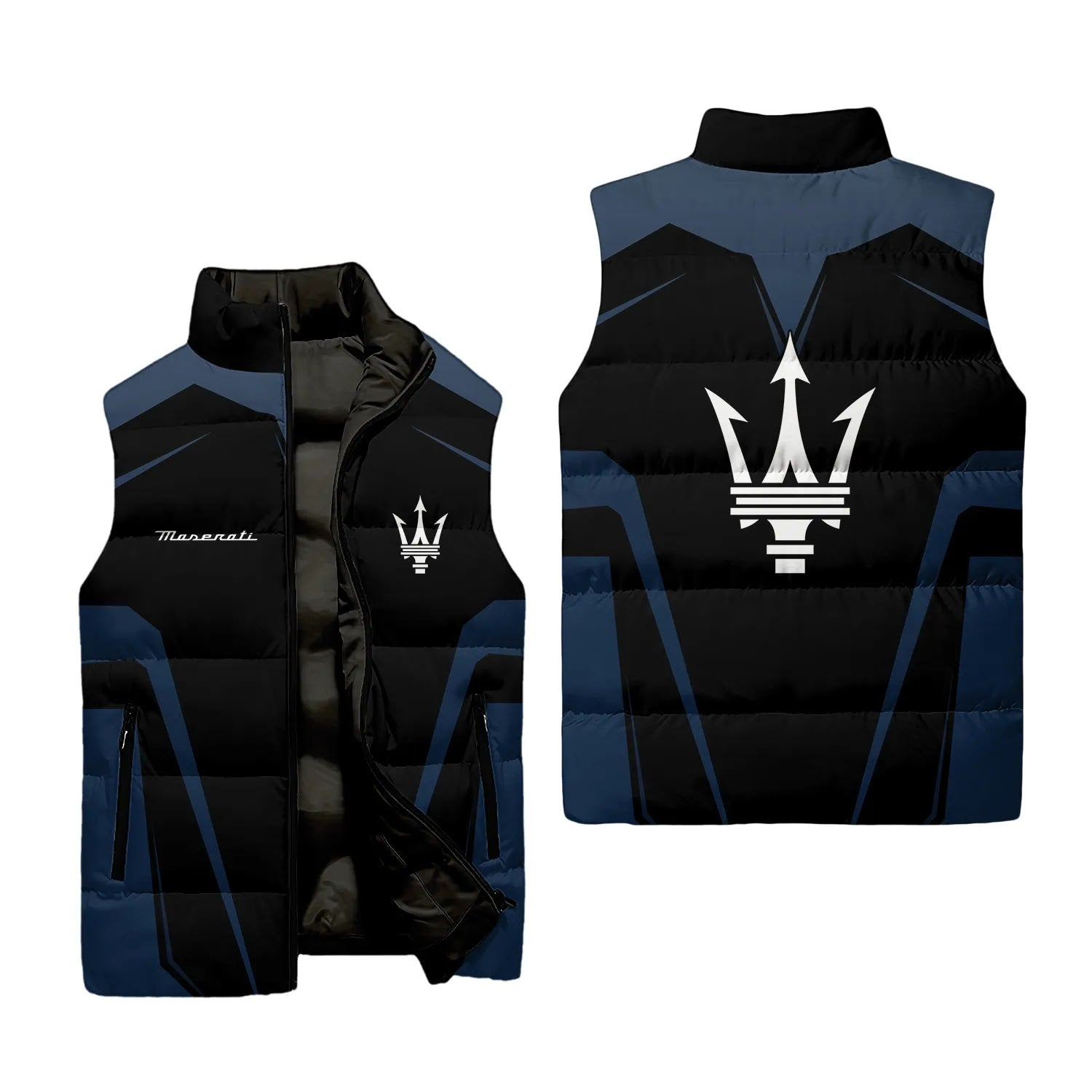 Maserati Sleeveless Puffer Jacket SC053