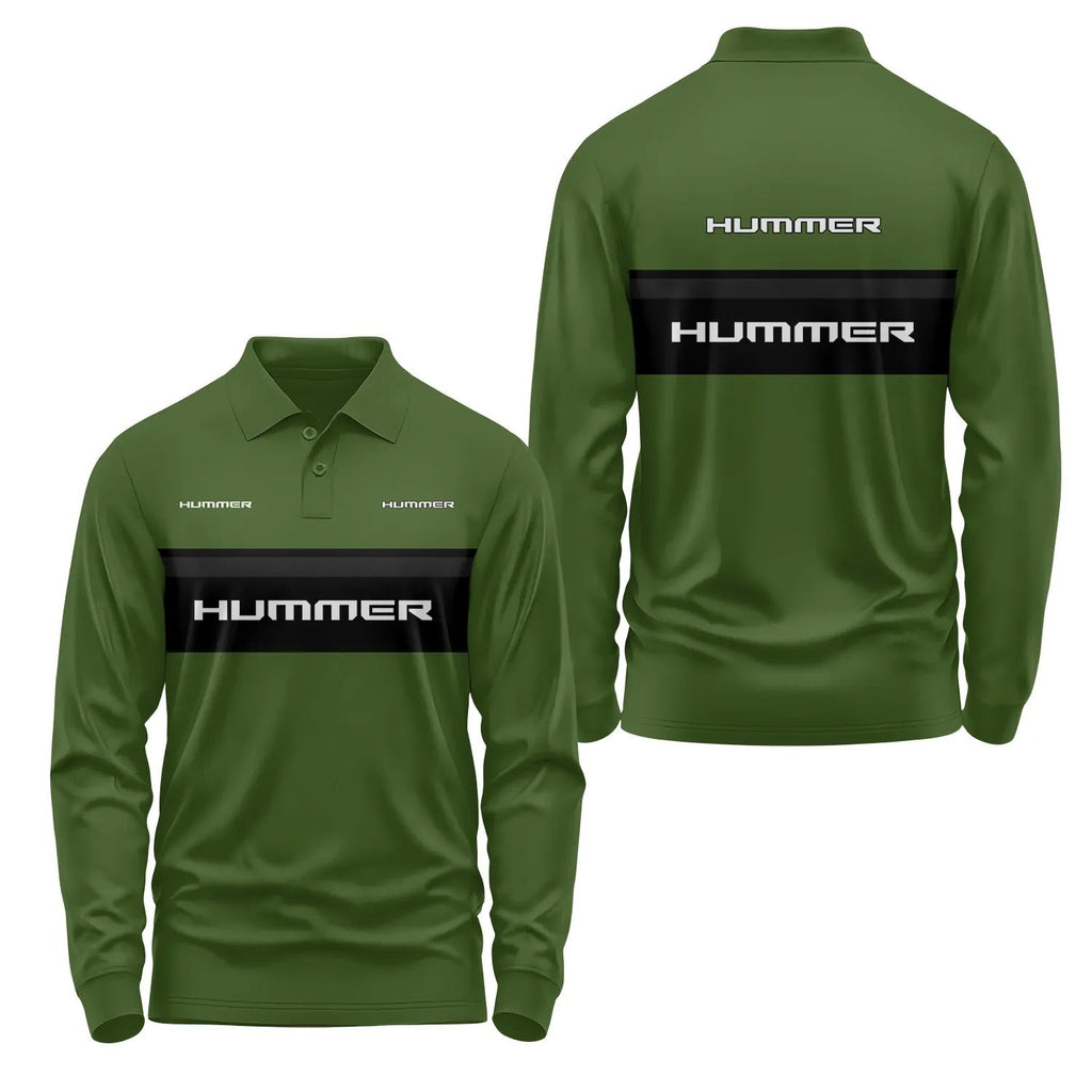 Hummer Long Sleeve Polo SC051