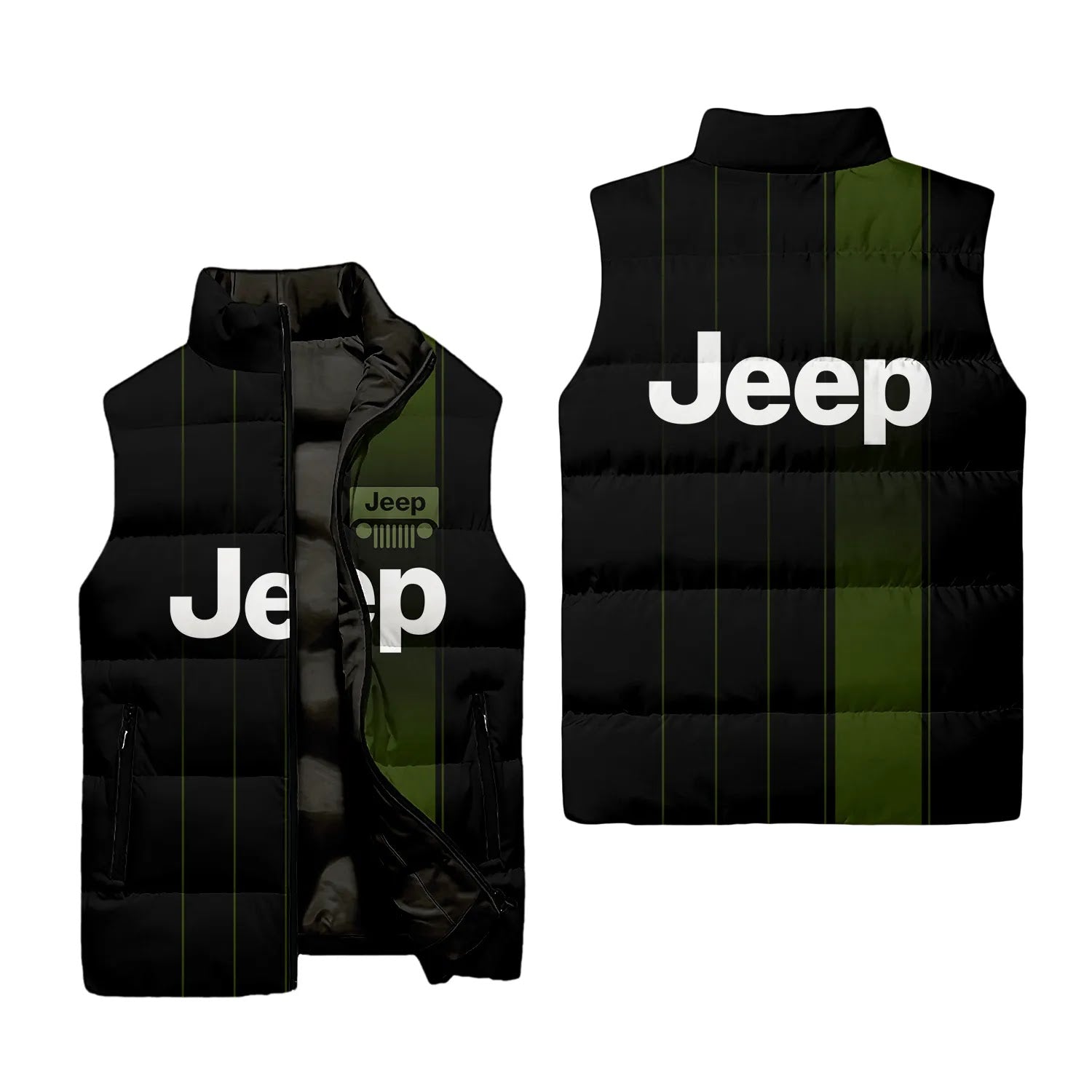 Jeep Sleeveless Puffer Jacket SC068