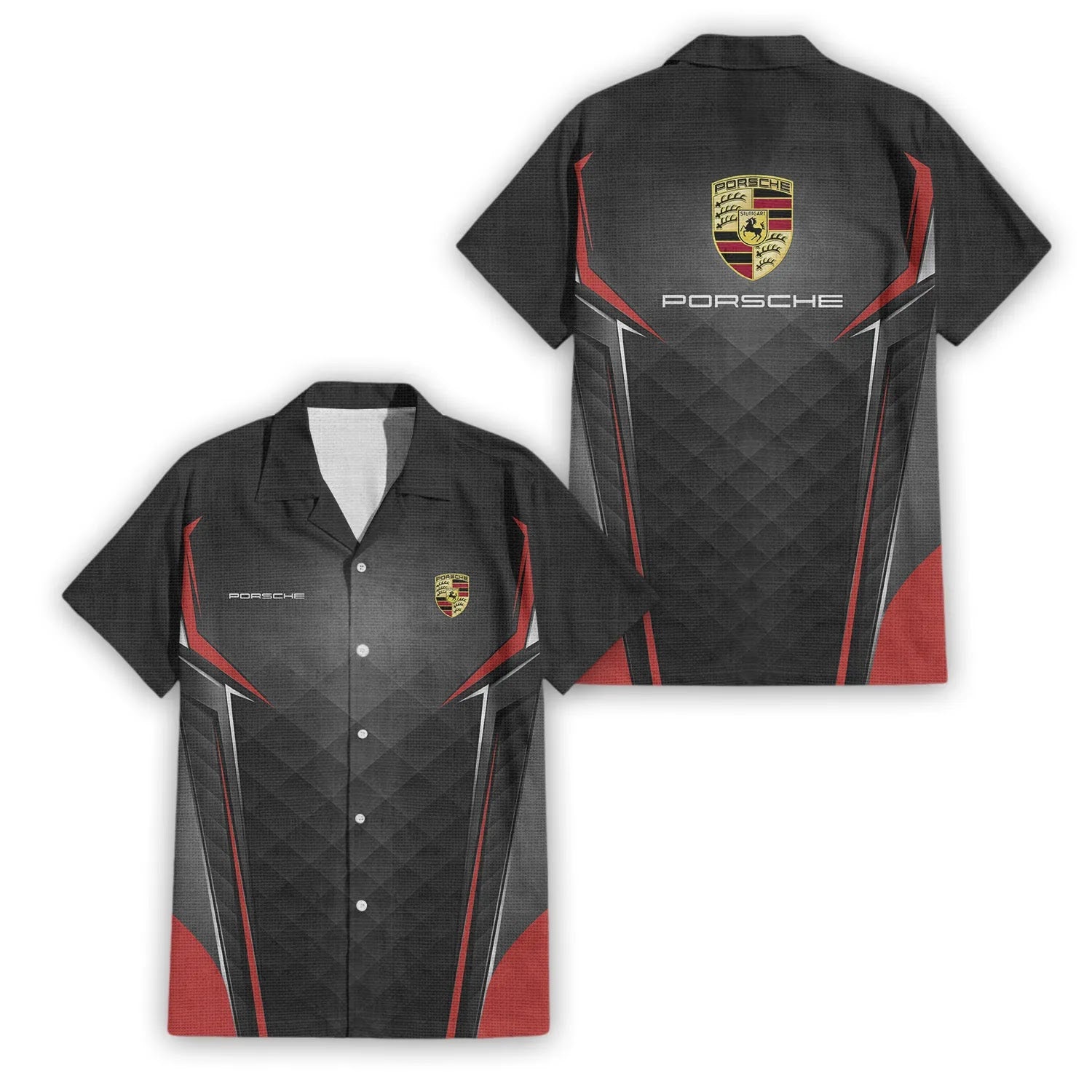 Porsche Premium Hawaiian Shirt SC074