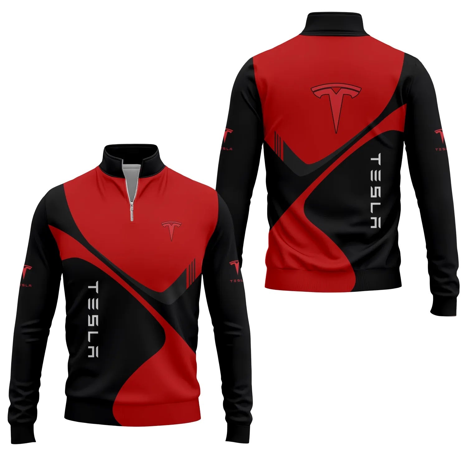 Tesla Quarter-zip Pullover SC058