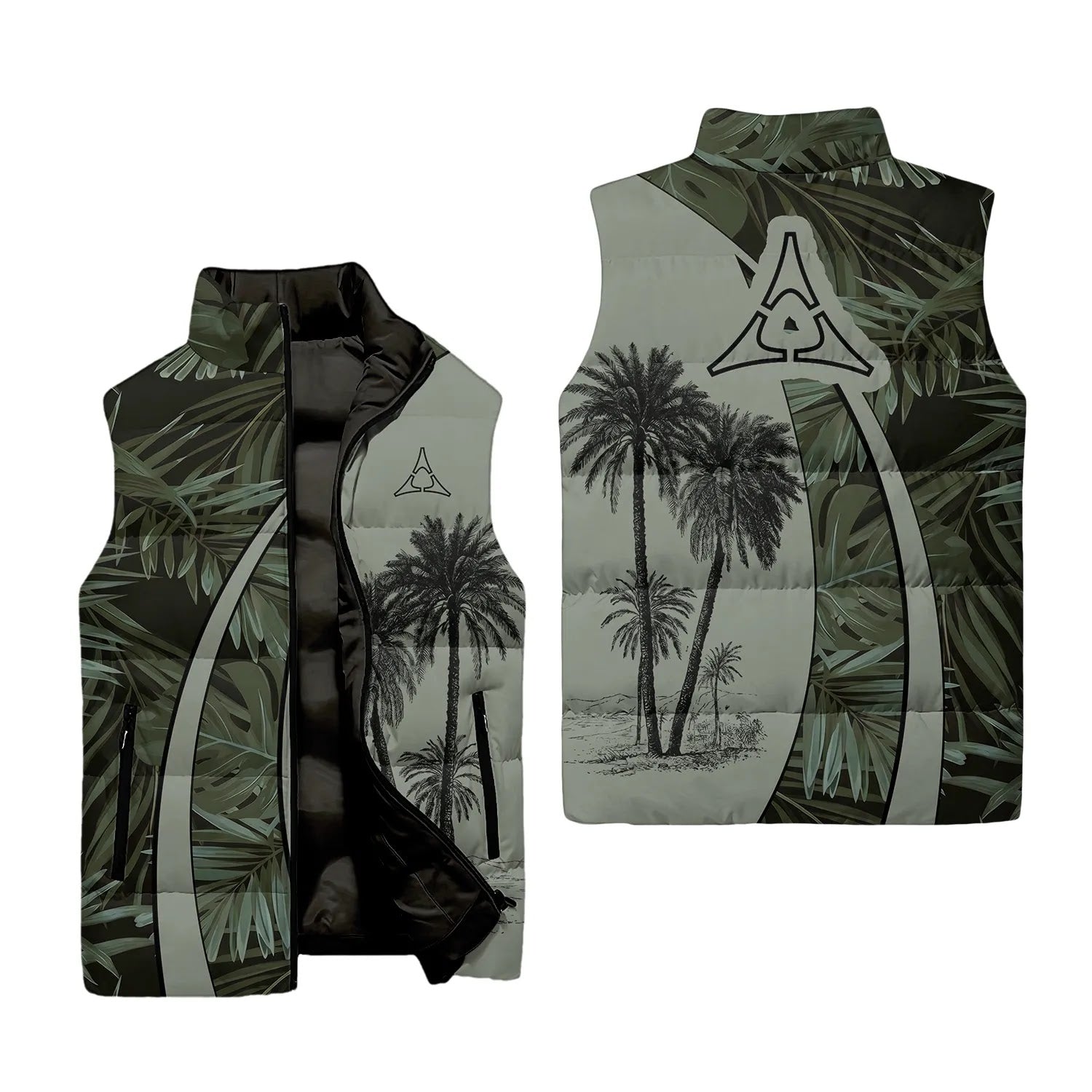 Dodge Sleeveless Puffer Jacket SHW063