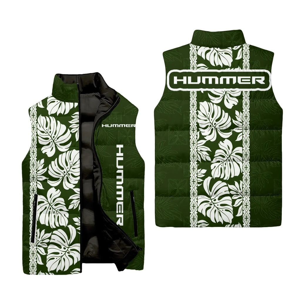 Hummer Sleeveless Puffer Jacket SHW046