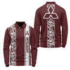 Mitsubishi Long Sleeve Polo SHW042