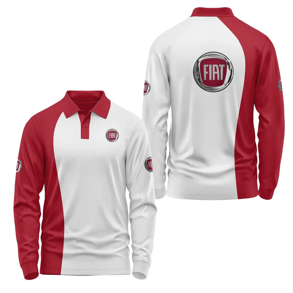 Fiat Long Sleeve Polo SC055