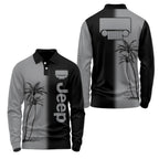 Jeep Long Sleeve Polo SHW037