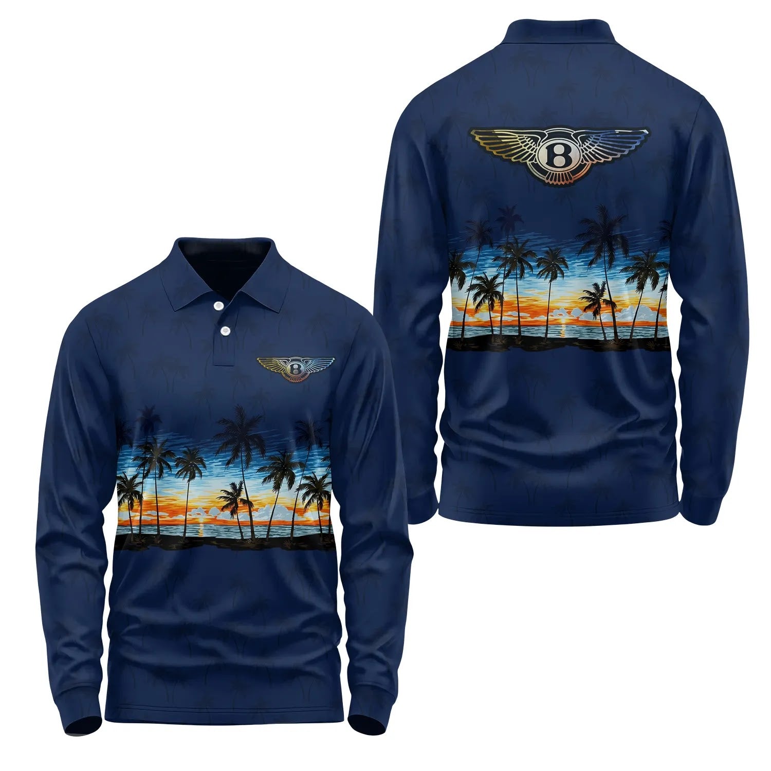 Bentley Long Sleeve Polo SHW017