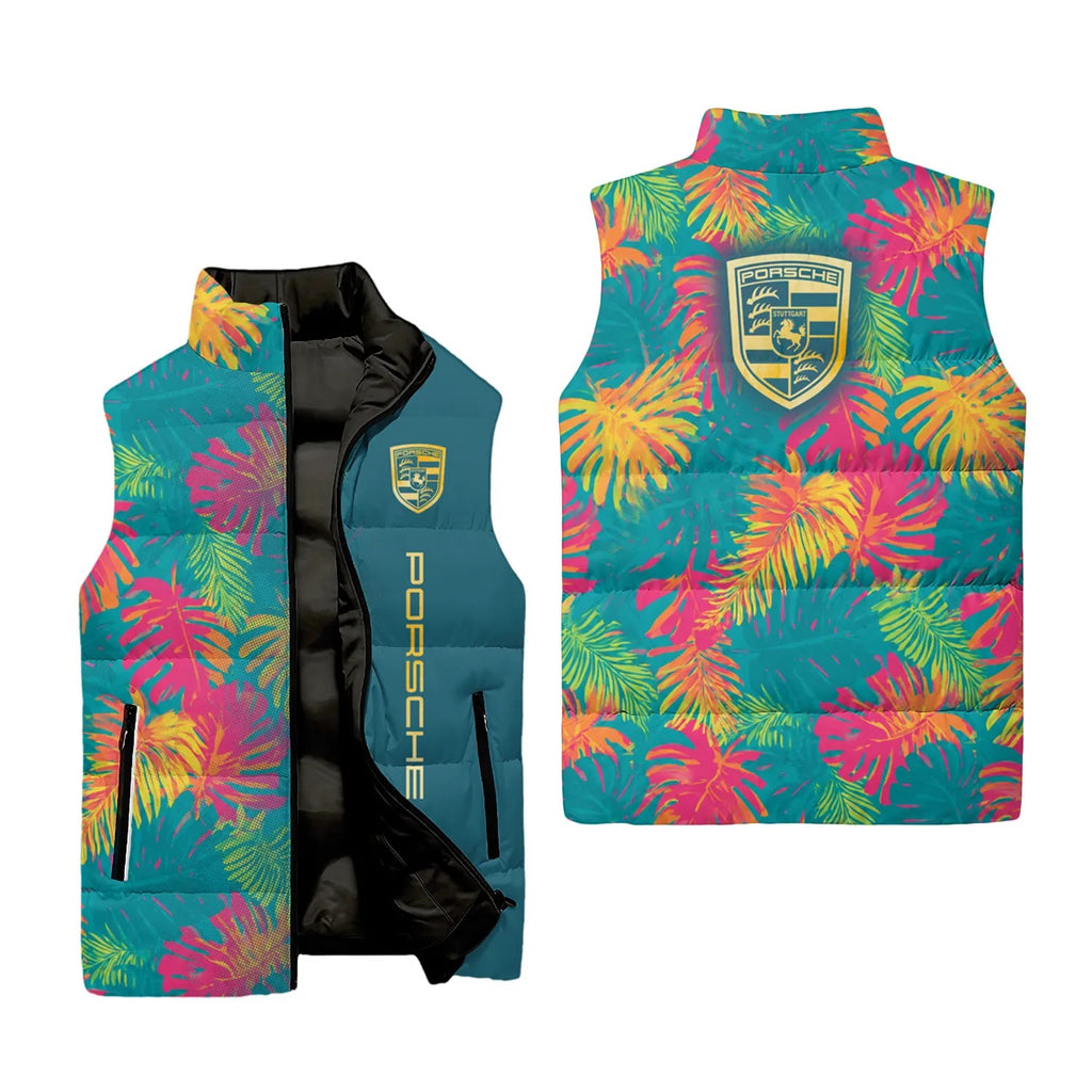 Porsche Sleeveless Puffer Jacket SHW059