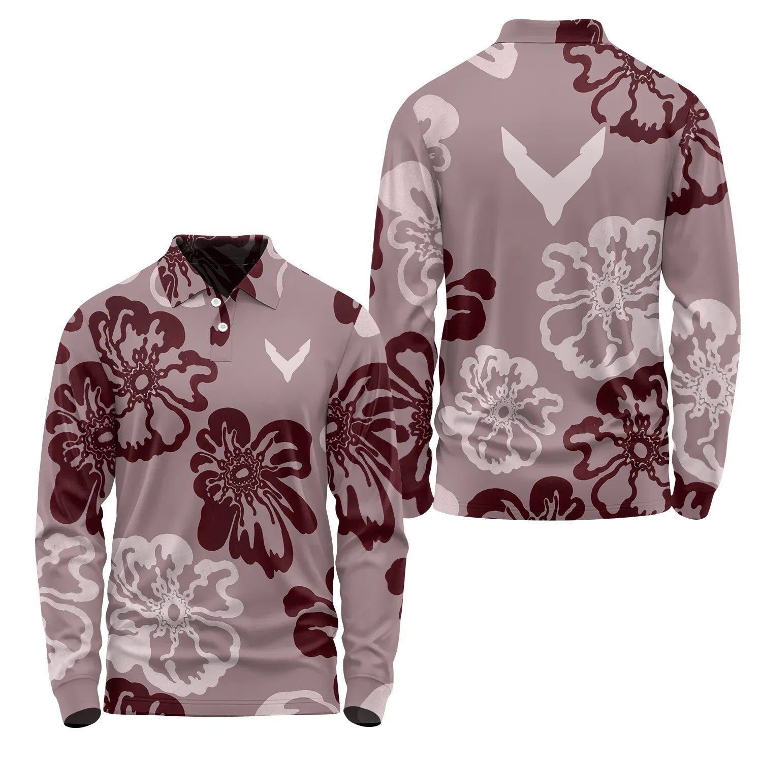 Corvette Long Sleeve Polo SHW073