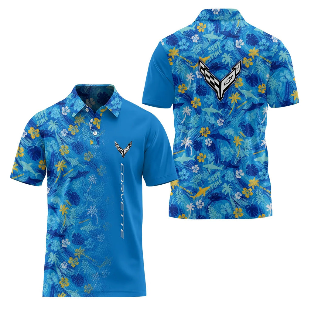 Corvette Short Sleeve Polo SHW027