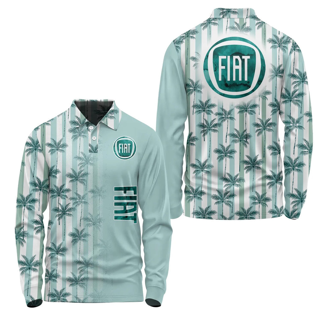 Fiat Long Sleeve Polo SHW028