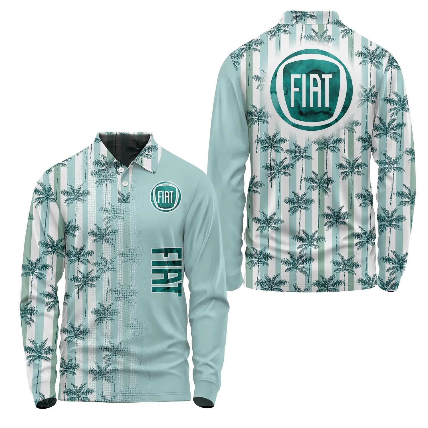 Fiat Long Sleeve Polo SHW028