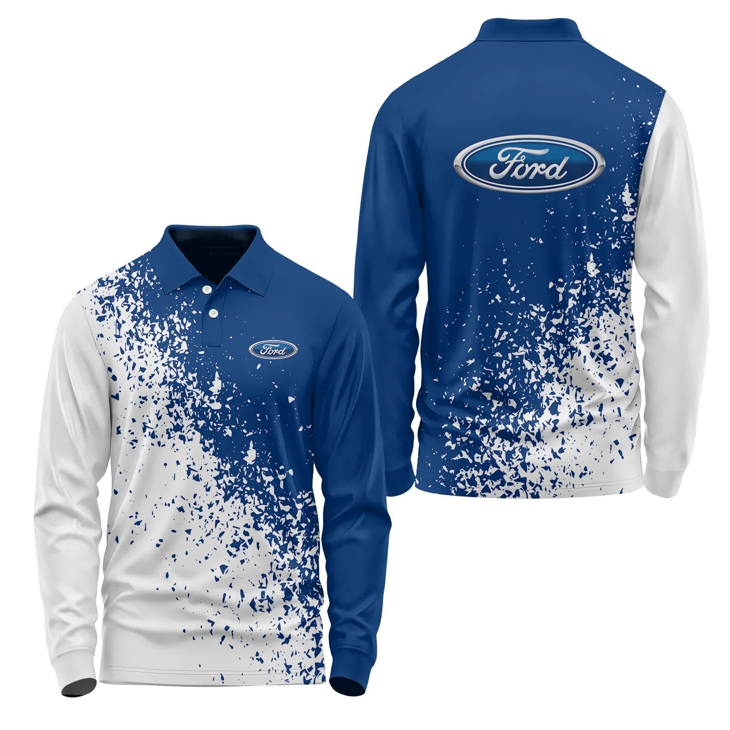 Ford Long Sleeve Polo SC070