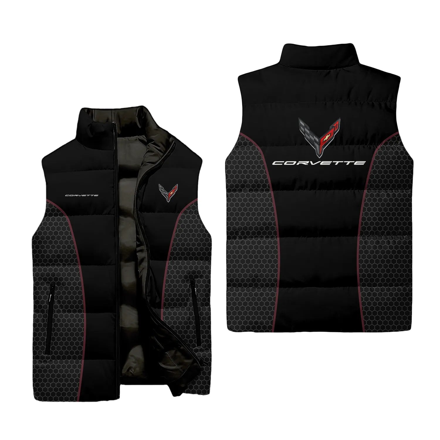 Corvette Sleeveless Puffer Jacket SC072