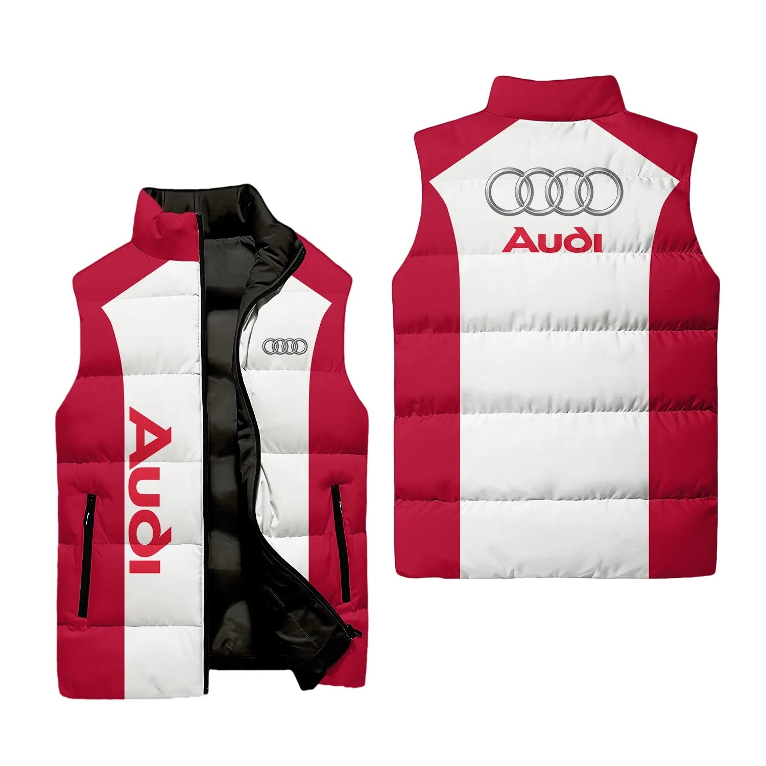 Audi Sleeveless Puffer Jacket SC078