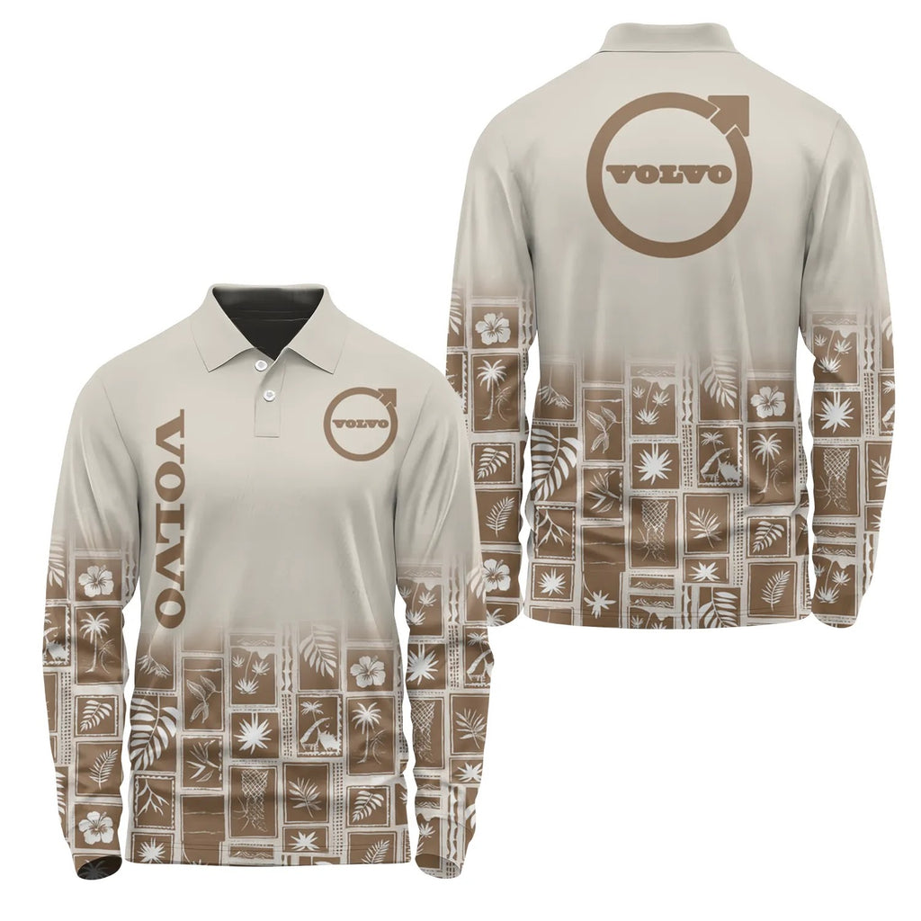 Volvo Long Sleeve Polo SHW067
