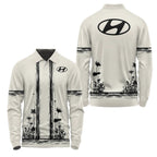 Hyundai Long Sleeve Polo SHW043