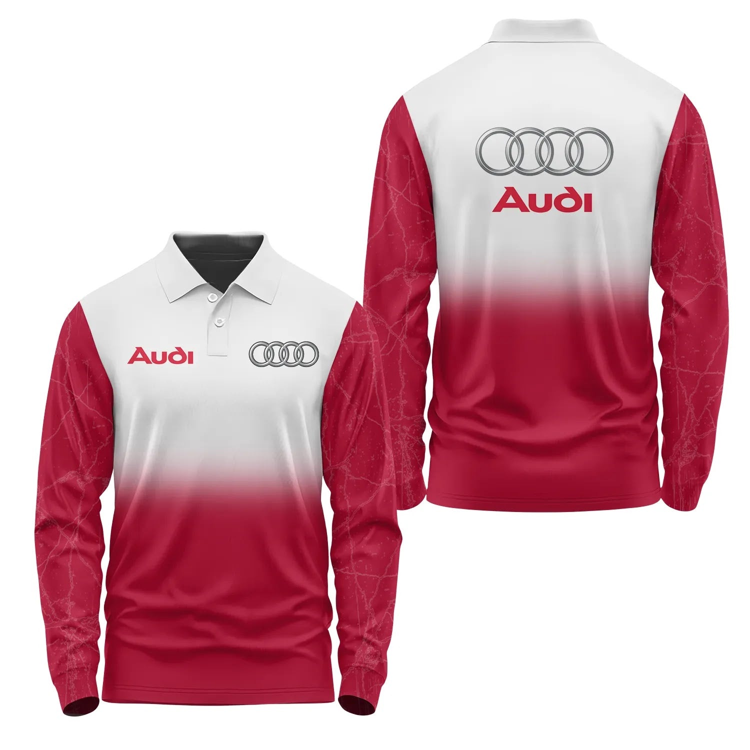 Audi Long Sleeve Polo SC120