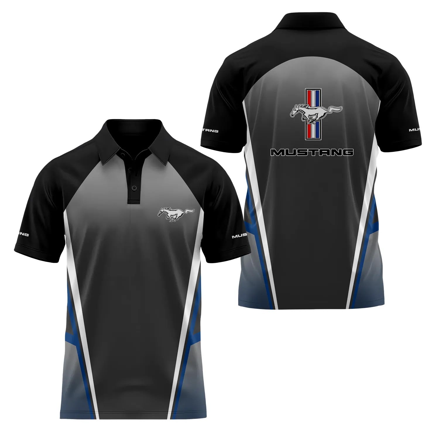 Ford Mustang Short Sleeve Polo SC037