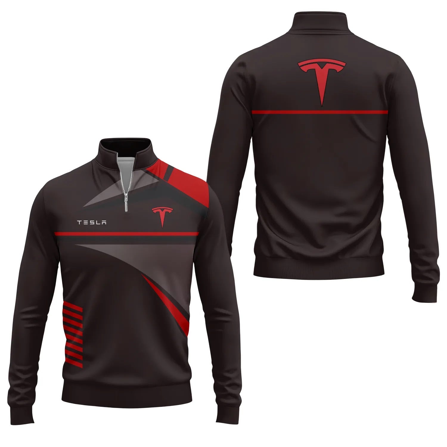 Tesla Quarter-zip Pullover SC067